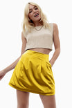 Pleated Mini Skirt