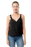 Knot Strap Surplice Top