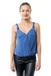 Knot Strap Surplice Top