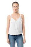 Knot Strap Surplice Top