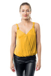 Knot Strap Surplice Top