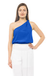 One Shoulder Knot Detail Top