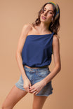 One Shoulder Knot Detail Top