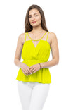 Strappy Satin Top