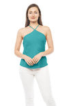 Halter Style Cross Back Top