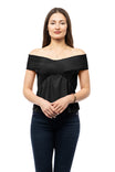 Off Shoulder Smocked Top