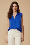 Neck Band Collar Top