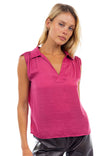 Neck Band Collar Top