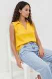Neck Band Collar Top