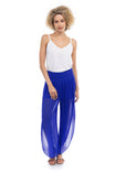 Pleated Chiffon Long Pants