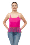 Cami Top With Fringe Detail