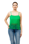 Cami Top With Fringe Detail