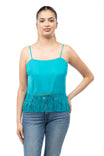 Cami Top With Fringe Detail