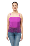 Cami Top With Fringe Detail