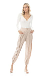 Pleated Long Pants