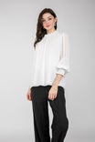 3/4 Blouson Sleeve Blouse