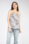 Cami Round Neck Printed Camisole