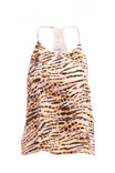 Cami Round Neck Printed Camisole