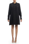 Long Sleeve Safari Mini Dress