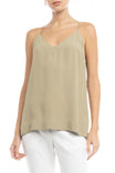 Racer Back Cami With Side Slit