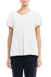 Short Sleeve Open Dart Blouse