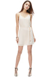 V-Neck Strappy Cross Back Dress