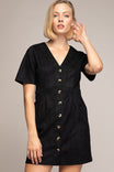 Bodycon Button Down Dress