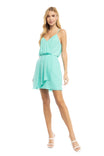 Double Strap Wrapped Style Dress