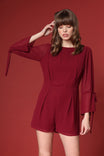 Tie Sleeve Romper