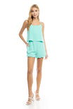 Scalloped Bottom Hem Romper