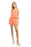 Scalloped Bottom Hem Romper