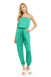 Strapless Elastic Banded Jumpsuit