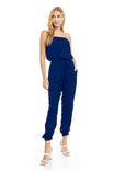 Strapless Elastic Banded Jumpsuit