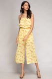 Wide Leg Print Romper
