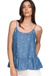 Pineapple Print Tencel Cami