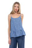 Pineapple Print Tencel Cami