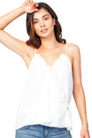 Ruffle Edge Front Cami