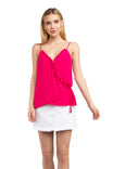 Ruffle Edge Front Cami