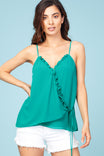 Ruffle Edge Front Cami