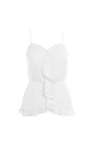 Sweetheart Neck Ruffle Cami