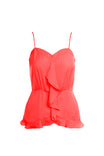 Sweetheart Neck Ruffle Cami