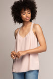 Halter Shape Spaghetti Strap Back Top