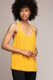 Halter Shape Spaghetti Strap Back Top