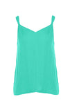 Lace Up Low Back Top