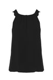 Lace Trim Shoulder Strap Top