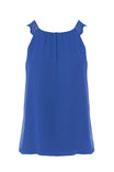 Lace Trim Shoulder Strap Top