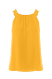 Lace Trim Shoulder Strap Top