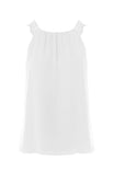 Lace Trim Shoulder Strap Top