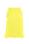 Eyelash Lace Armhole Tie Back Top