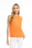 Eyelash Lace Armhole Tie Back Top